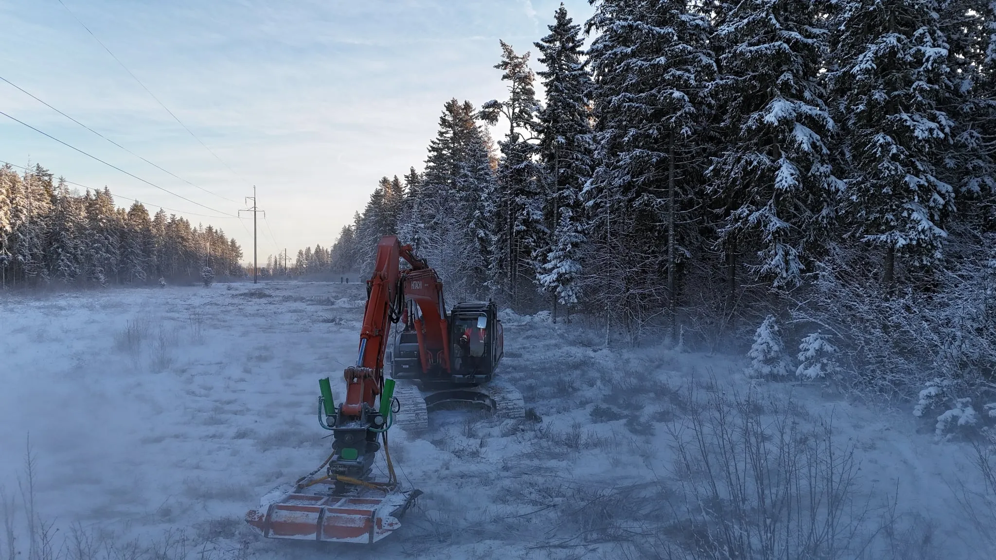 Võsa niitmine kettpurustiga